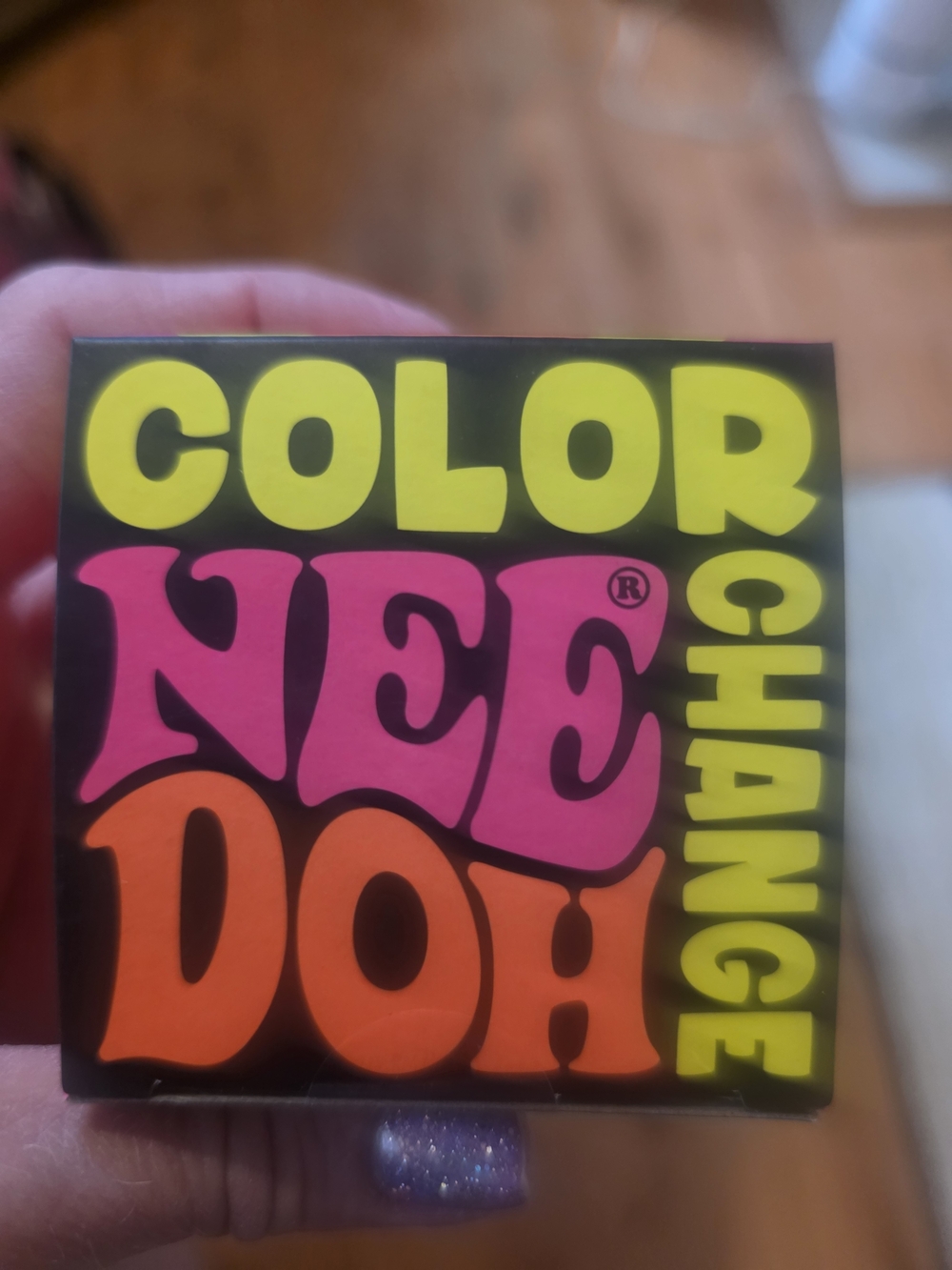 ✨NEW✨Nee Doh Color Change Squishy  - Yellow